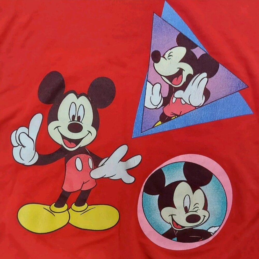 Mickey Mouse Vintage Sweater Turtleneck Sweatshirt
